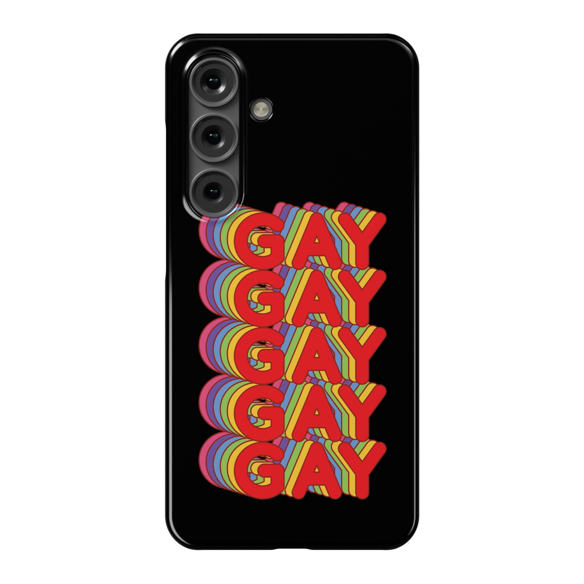 Gay Retro Rainbow Phone Case
